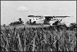 Low-flying plane