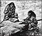 Mending weapons and making spearpoints