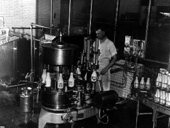Bottling milk
