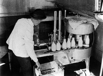 Bottling milk